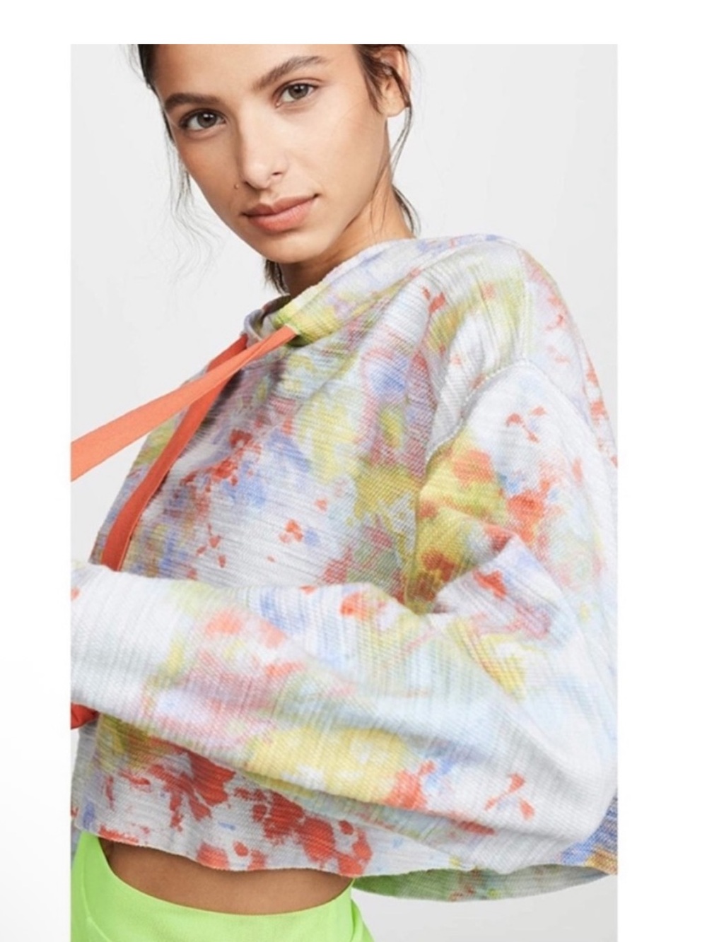 Free People Thinkin About You Tie Dye Hoodie